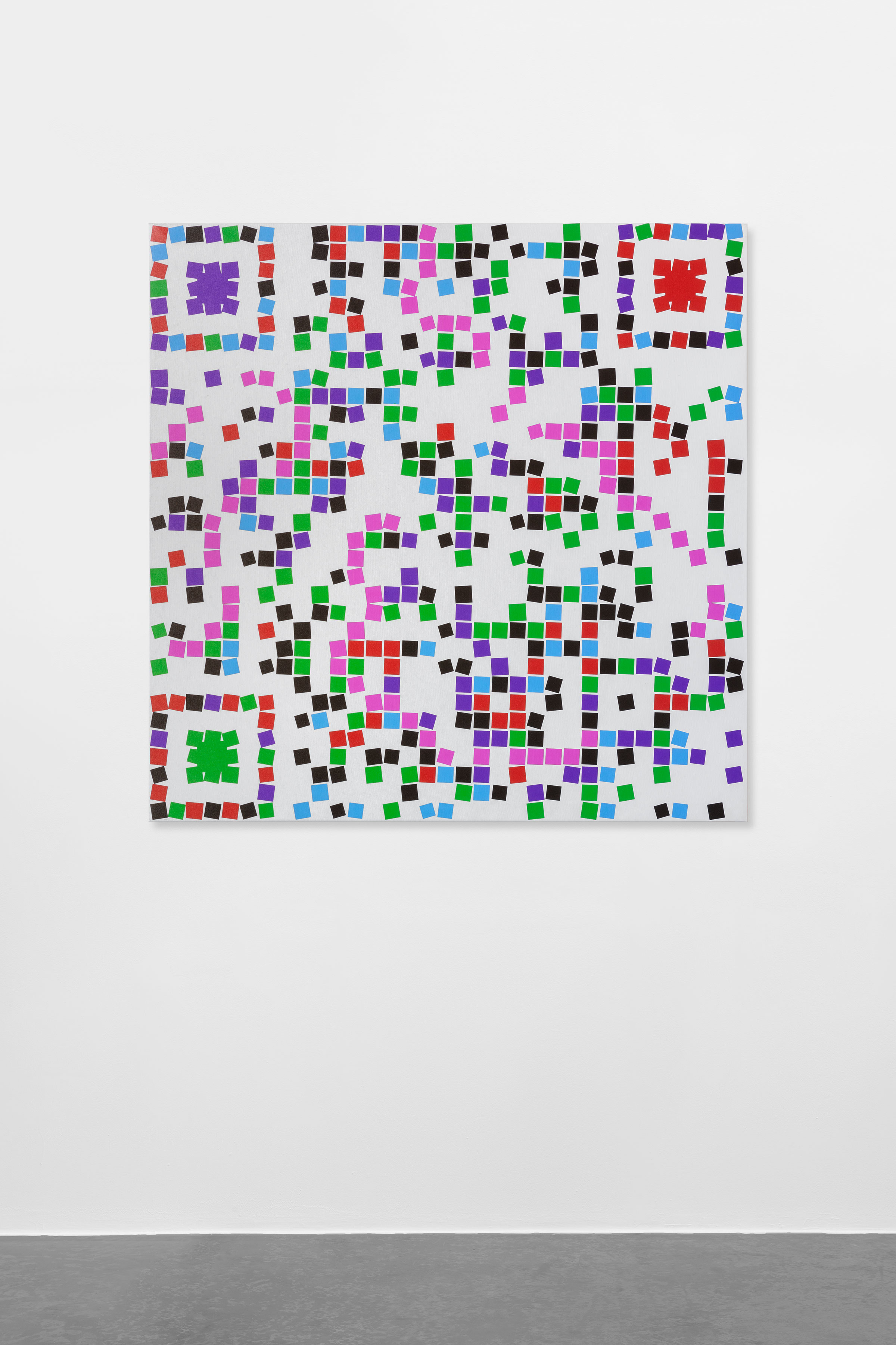 Molti di uno. QR Code Possession - Generative Artificial Intelligence. Quadri specchianti - quarta dimensione (Mirror paintings - fourth dimension), 2023